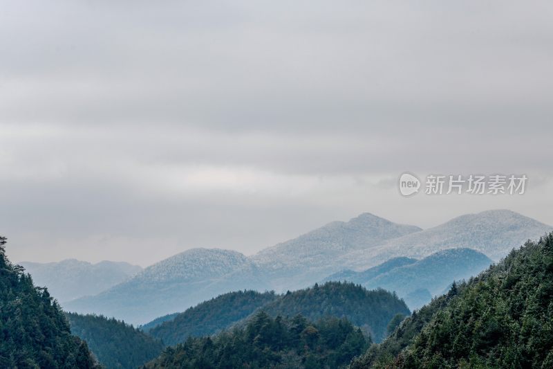 重庆酉阳：冻雨.冰雪.雾