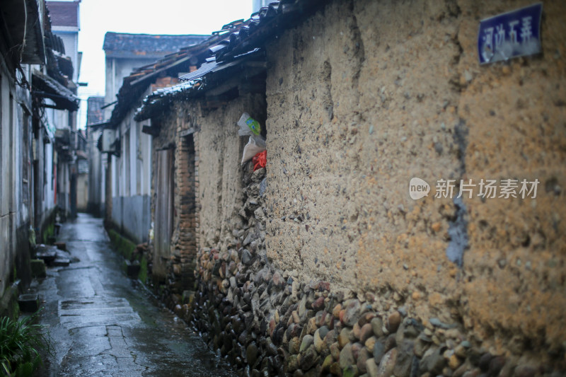 雨后乡村的宁静