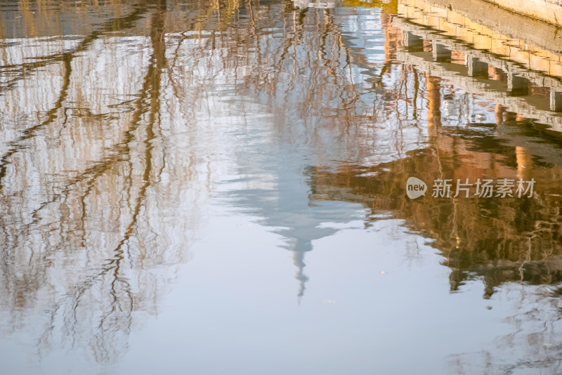 扬州市运河三湾景区户外风景