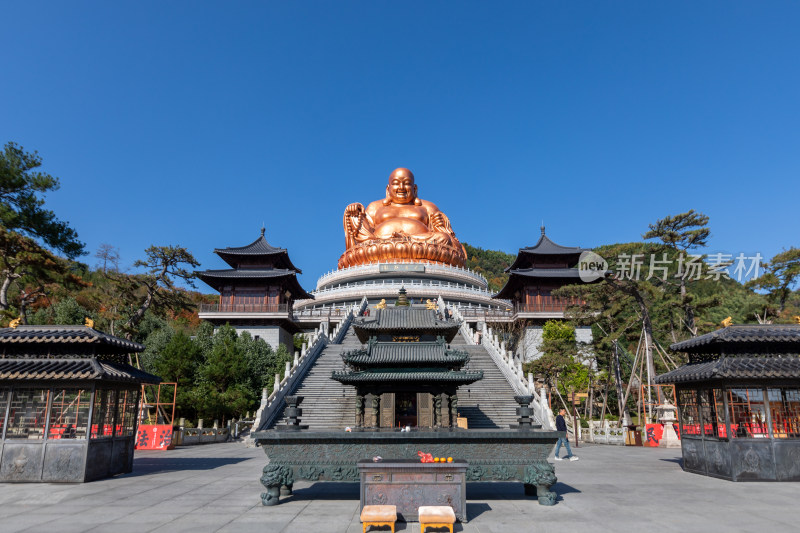 宁波奉化雪窦山雪窦寺弥勒大佛景区