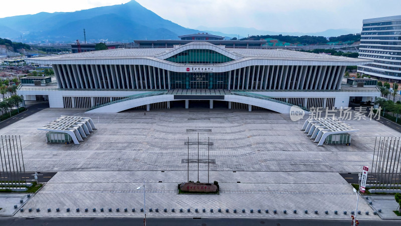 福建莆田国际会展中心航拍图