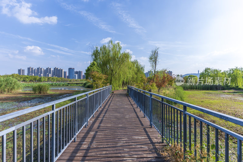 武汉江夏中央大公园风景