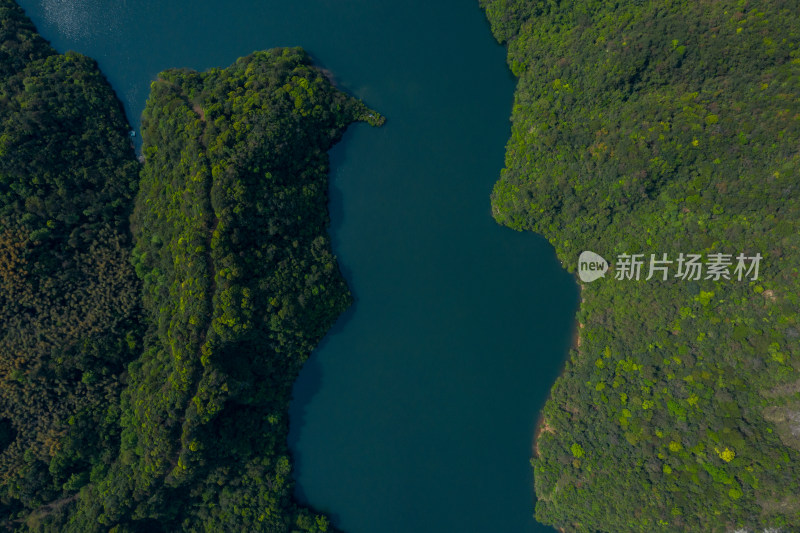 诸暨五泄国家森林公园的湖泊