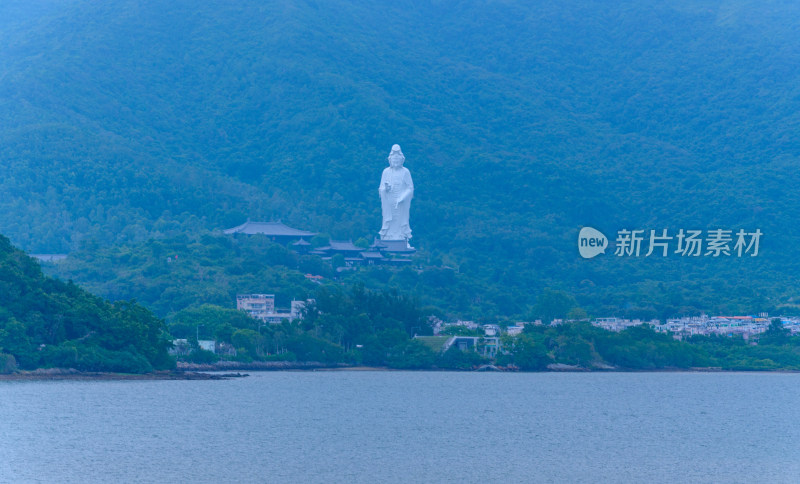 香港新界大埔慈山寺观音像