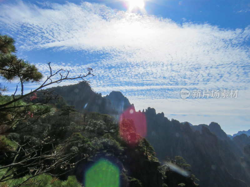 中国安徽黄山旅游风光