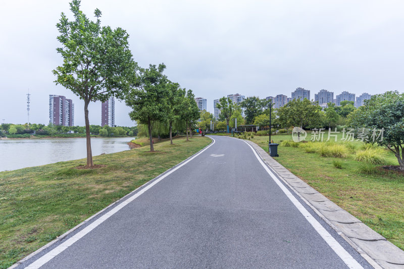 武汉江夏区韵湖湿地公园风景