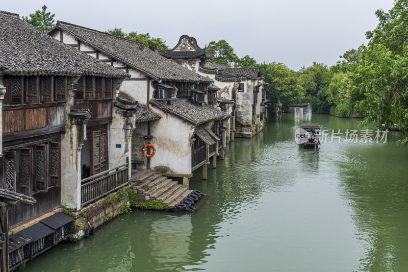 浙江嘉兴乌镇西栅古街道江南水乡