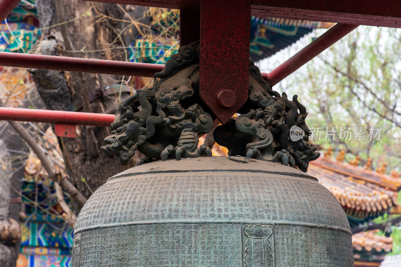北京雍和宫大钟上的神兽蒲牢-DSC_8333