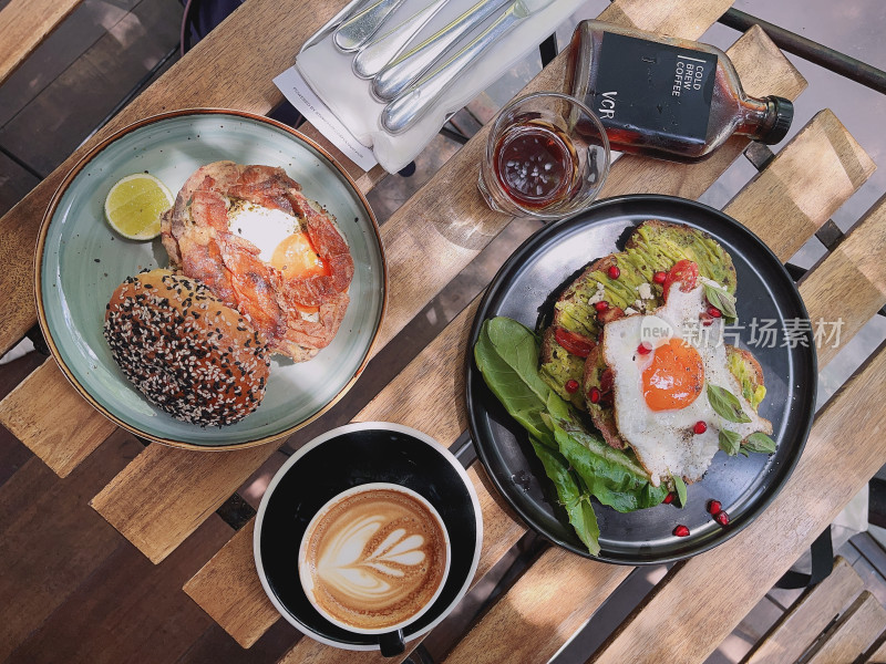 吉隆坡早餐，BRUNCH餐厅，咖啡和面包