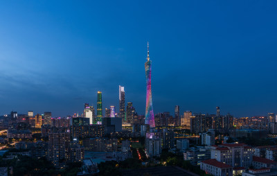 广州城市夜景