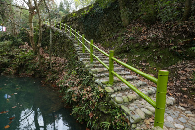 畲乡古道乡村石头路