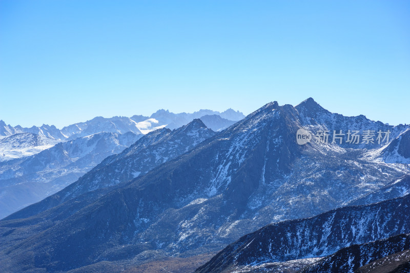 川西高原雪山