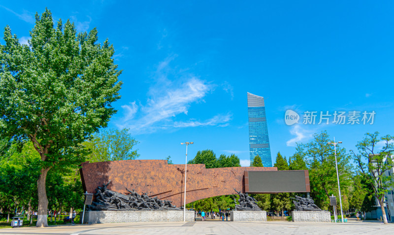 沈阳市和平区八一公园风景