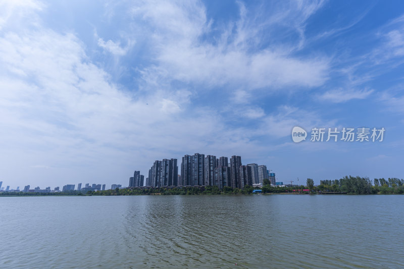 武汉江夏区汤逊湖壹号湿地公园风景