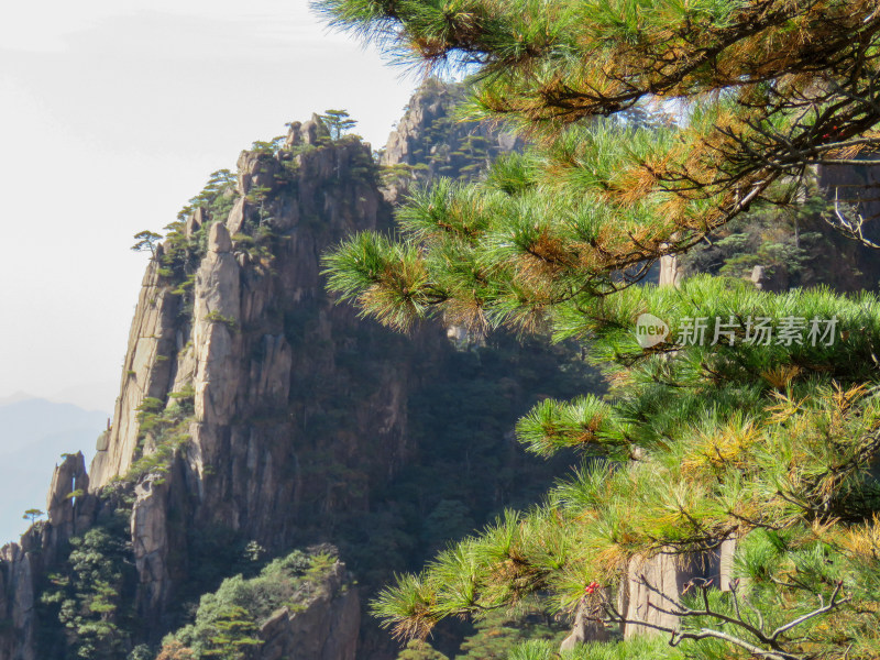 中国安徽黄山旅游风光