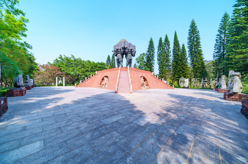 广州雕塑公园古城辉煌雕塑广场