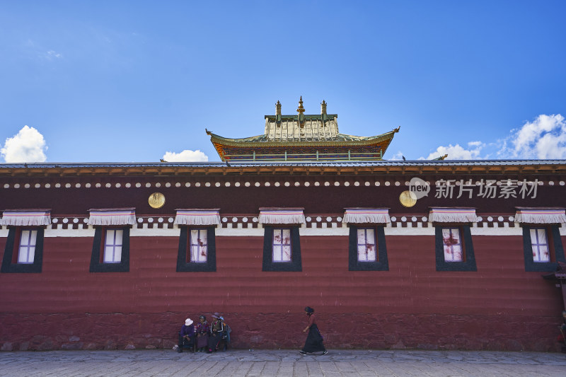 青海阿坝州郎木寺