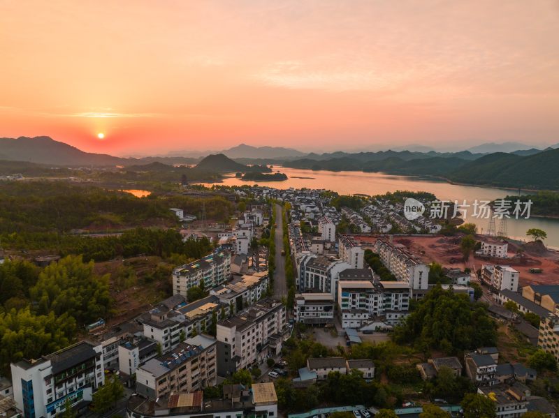 千岛湖日出风光