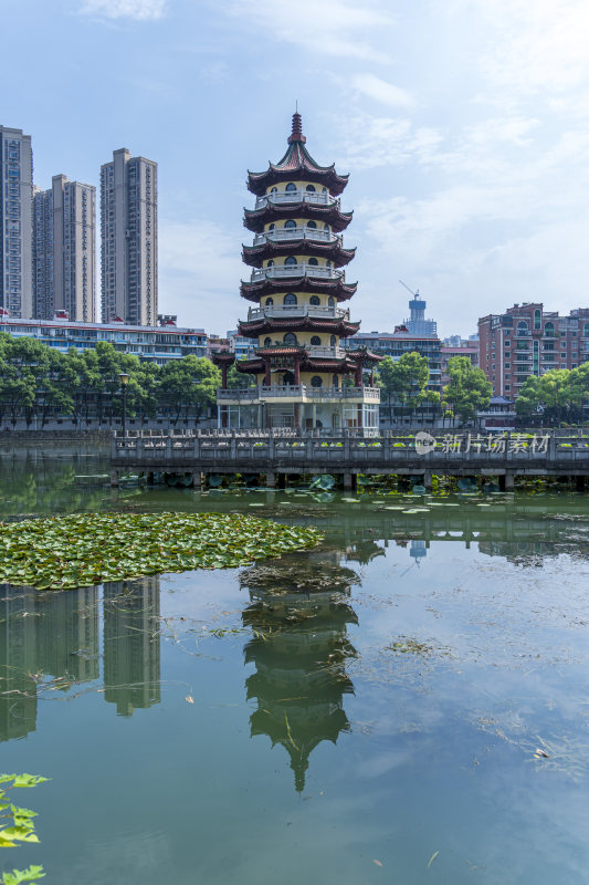 武汉江岸区宝岛公园风景