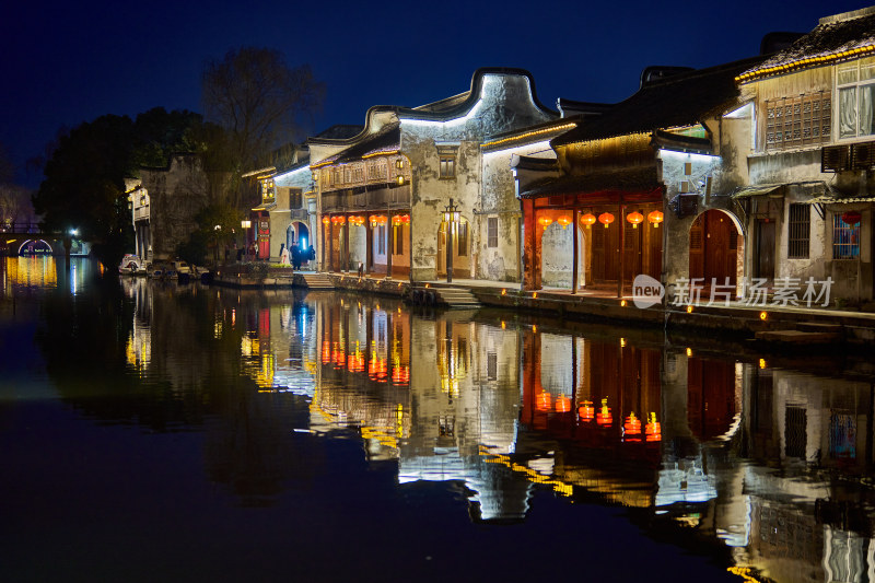 南浔古镇夜景