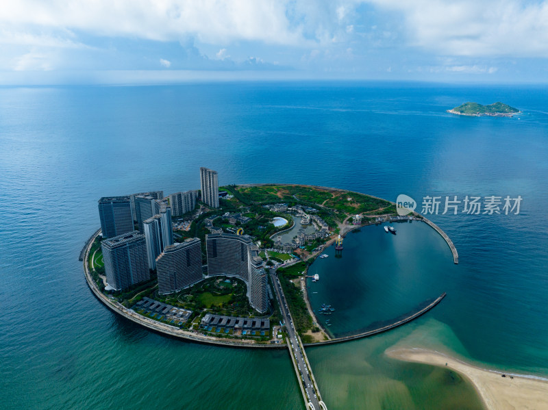 海南万宁融创日月湾航拍