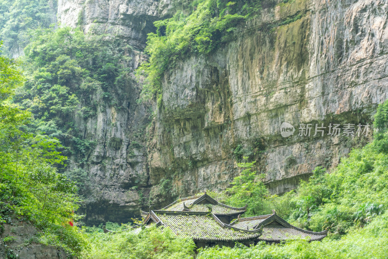 重庆武隆天坑天生三桥