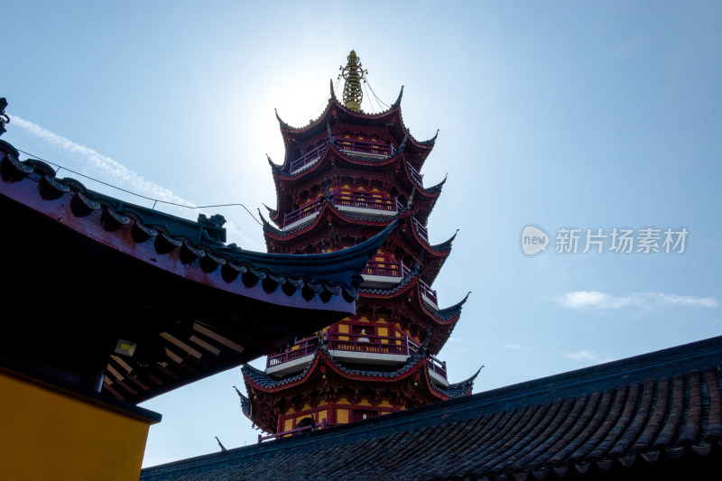 江苏南京鸡鸣寺药师佛塔-DSC_7254