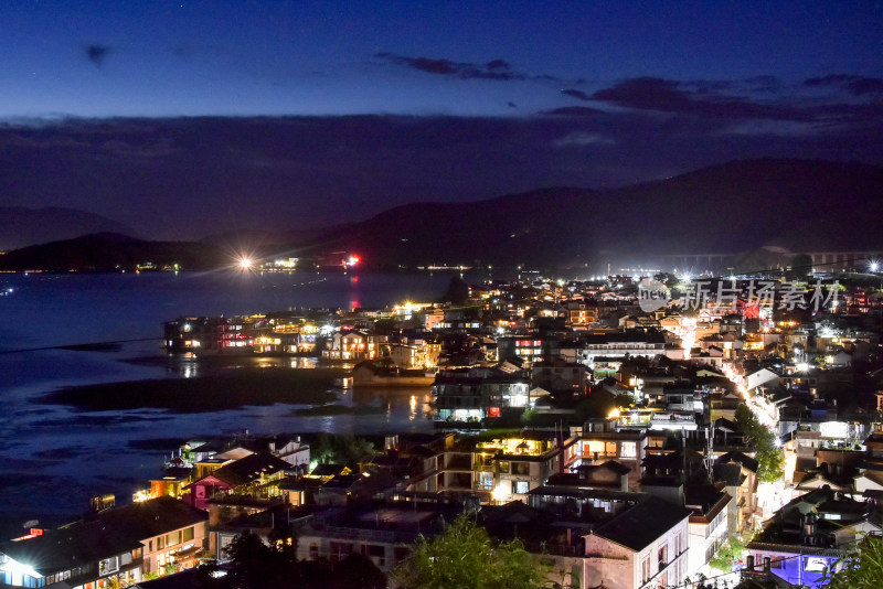 大理双廊夜景