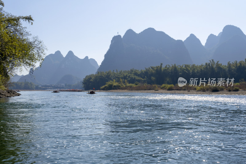 阳朔兴坪漓江山水风光