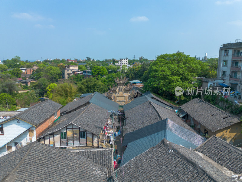 自贡凉高山牌坊群