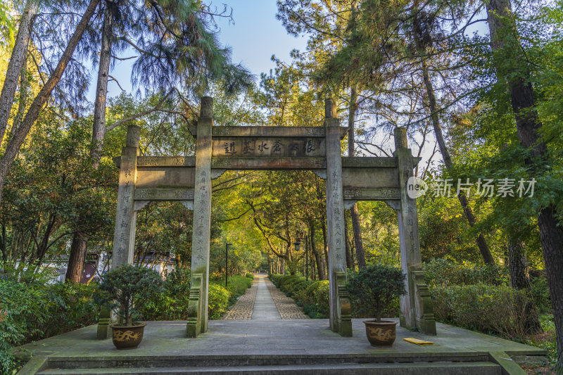 杭州西湖张苍水墓