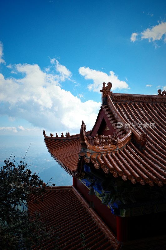 云南大理鸡足山景区