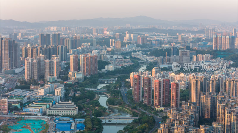 深圳龙华区城市风光