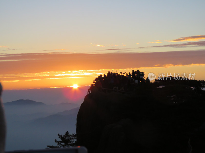 中国安徽黄山旅游风光