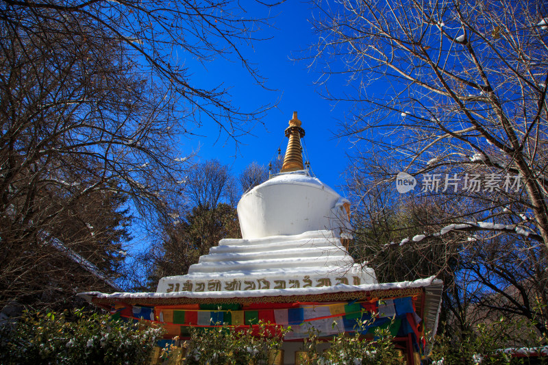 中国西藏林芝市巴松措景区措宗寺