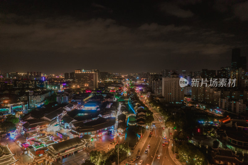 江苏无锡城市夜景无锡大景