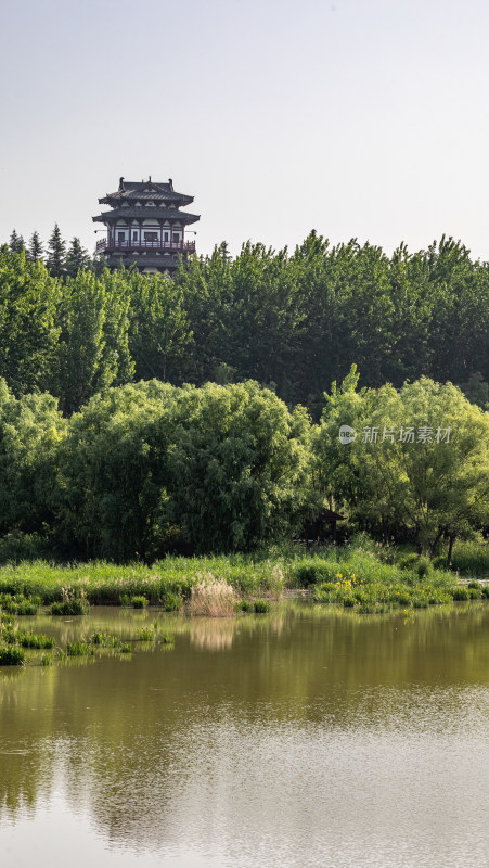 三门峡陕州公园景点景观