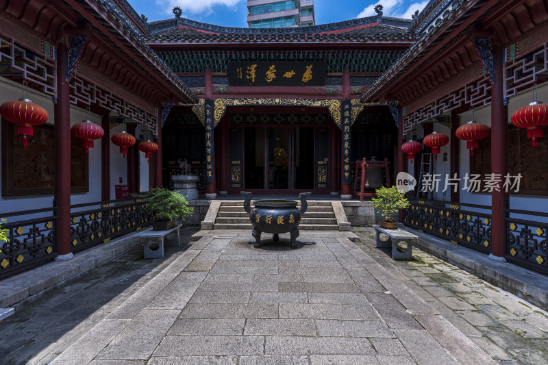 武汉汉阳晴川阁古建筑风景