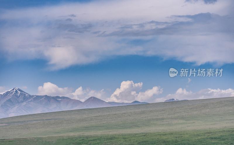 青海省果洛州-夏季的阿尼玛卿山
