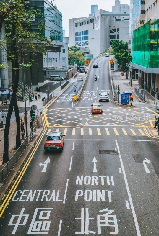 香港中环城市风光