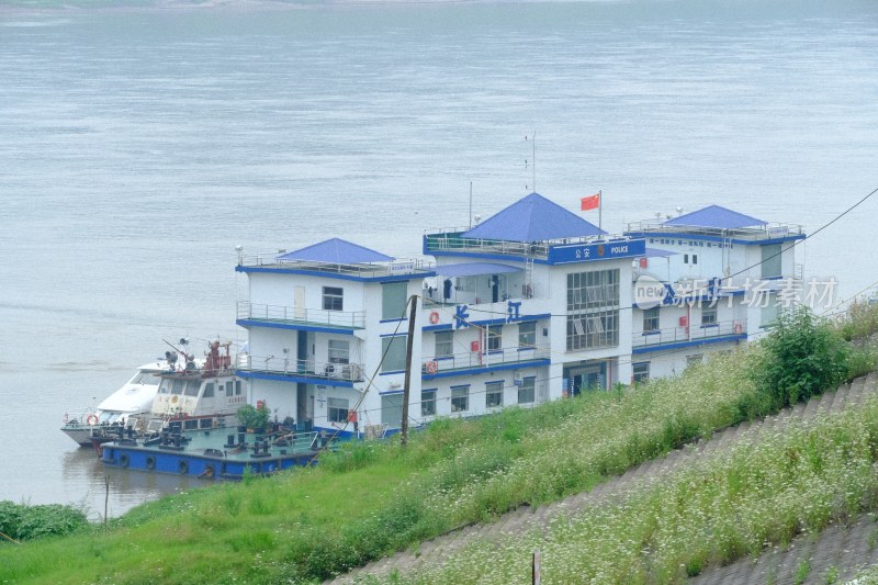 长江边公安水上派出所建筑