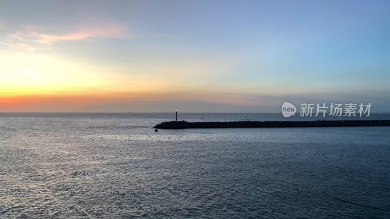 海南海上日落