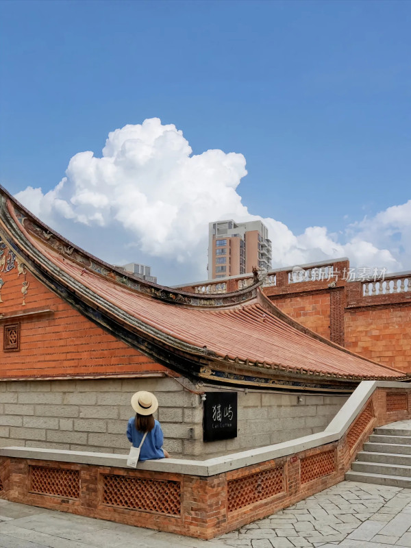 旅行寺庙古风景点泉州风景艺术拍摄