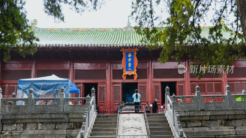 少林寺院-西方圣人