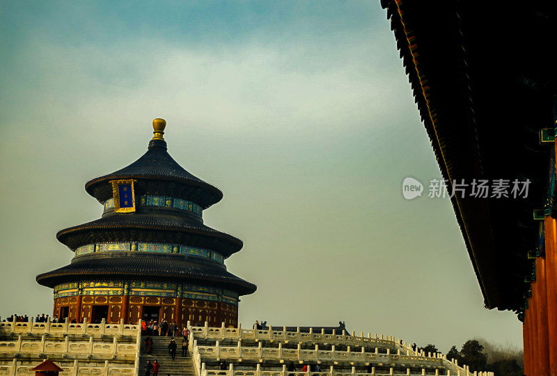 北京天坛古建筑景观