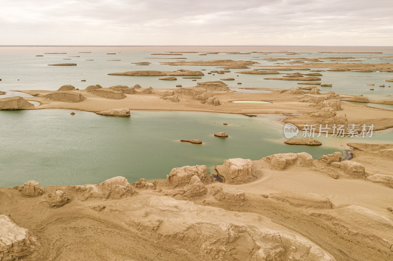 青海雅丹地貌 自然景观背景