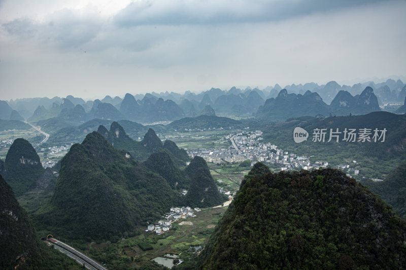 广西桂林山水风光