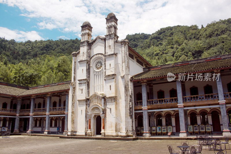 古建筑教堂神学院白鹿上书院