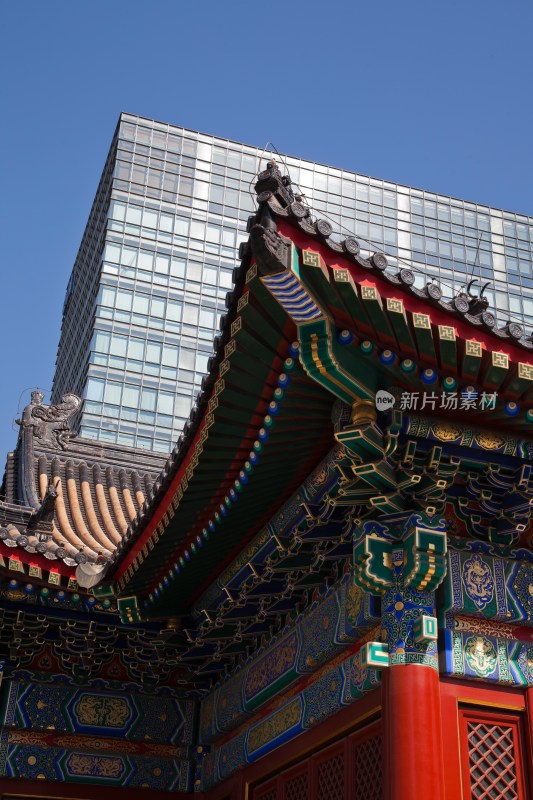 北京复兴门金融街建筑