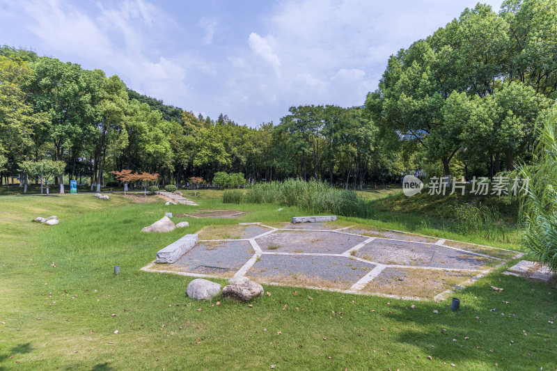 武汉江汉区后襄河公园风景